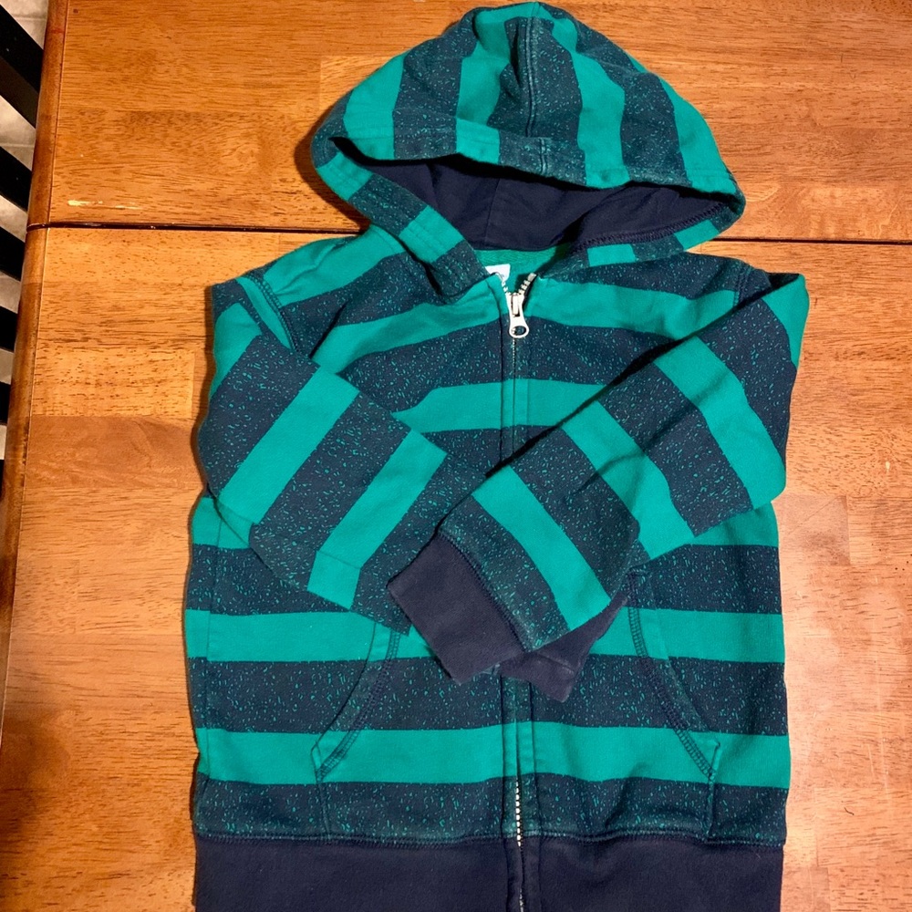 Toddler Boys Zip Up Hoodie